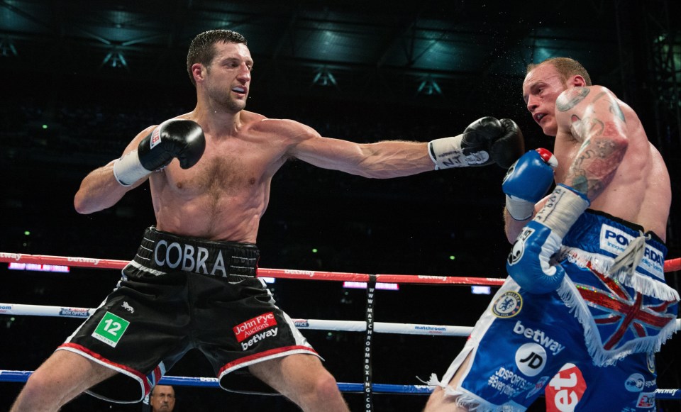 Froch knocked out George Groves at Wembley in his final professional bout