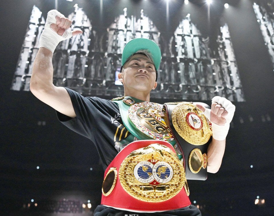 Naoya Inoue has hit top spot in the latest P4P rankings