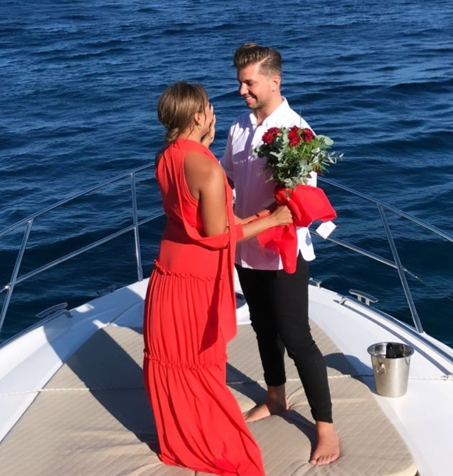 The couple - who got engaged in Mykonos in 2020 - have called off the wedding