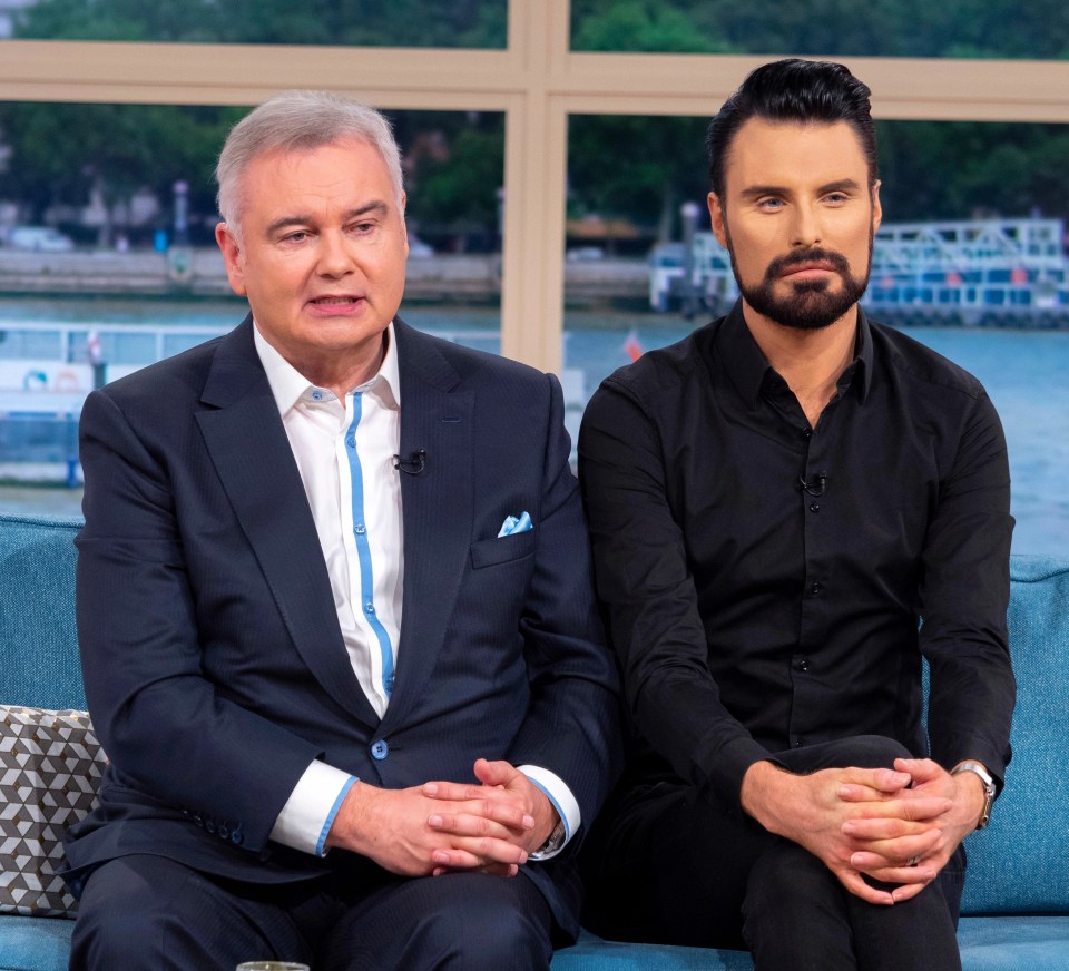 Rylan hosting alongside Eamonn Holmes in the summer of 2019