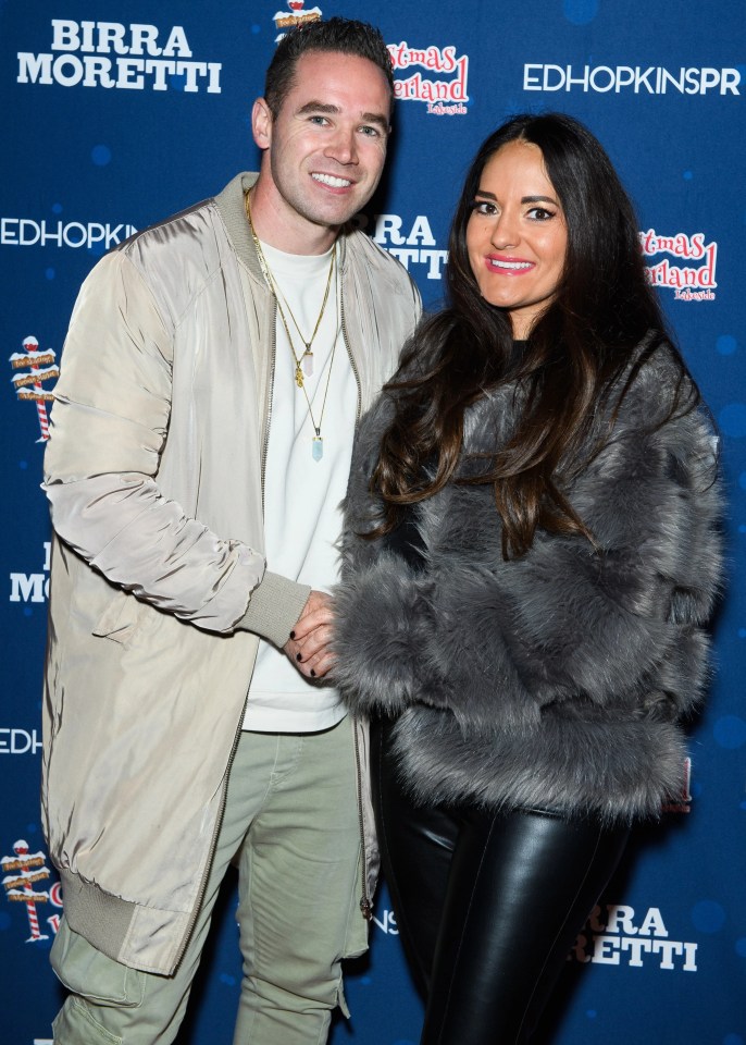 Price had been banned in 2019 from contacting her ex Kieran Hayler’s fiancée Michelle Penticost, pictured here with Kieran