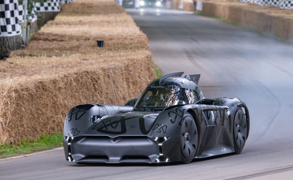 The Spéirling is now officially the fastest car up Goodwood's hillclimb