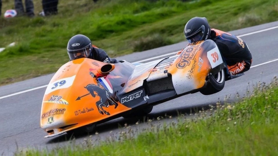 Sidecar racer Olivier Lavorel died after a crash at the Isle of Man TT