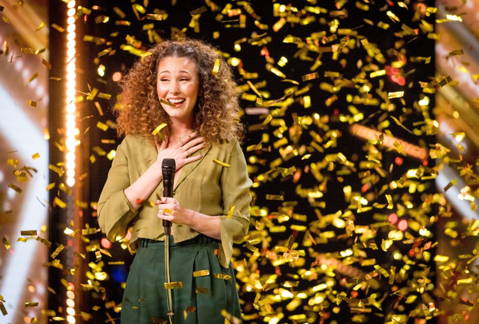 She is the golden buzzer act