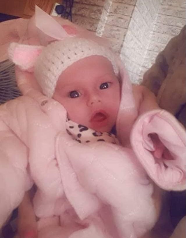 Daisy-Mae Stanley was just nine weeks old when she was discovered at her grandmother’s home on November 23