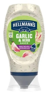 Save 75p on Hellmann’s garlic and herb sauce at Co-op