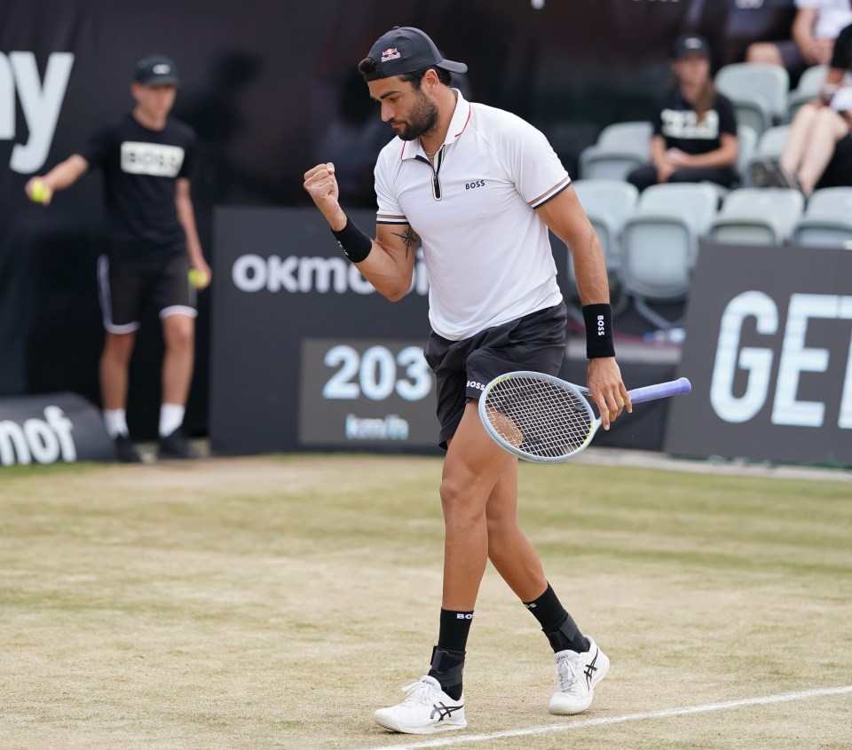 Donning Boss, Berrettini won the Boss Open