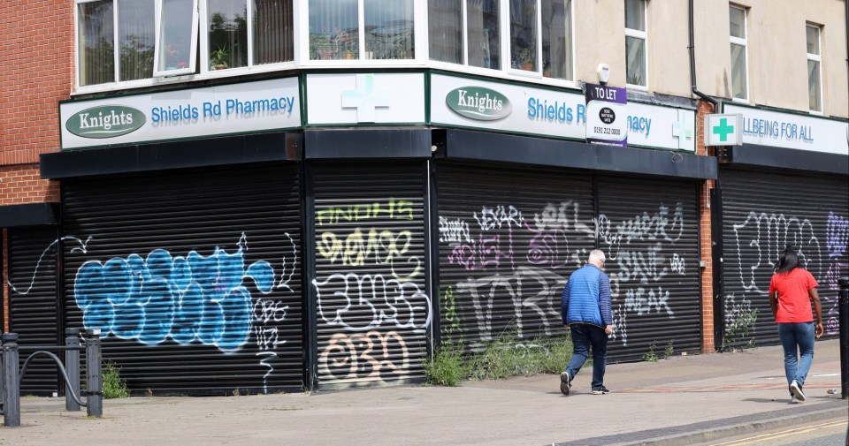 Residents claim Byker is now full of drug addicts, alcoholics and boarded-up shops