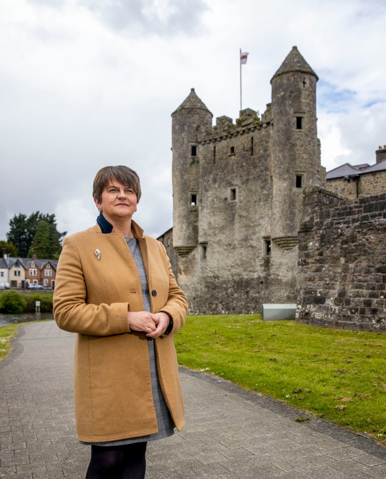 Former Northern Ireland First Minister Arlene Foster has been made a Dame for political and public service