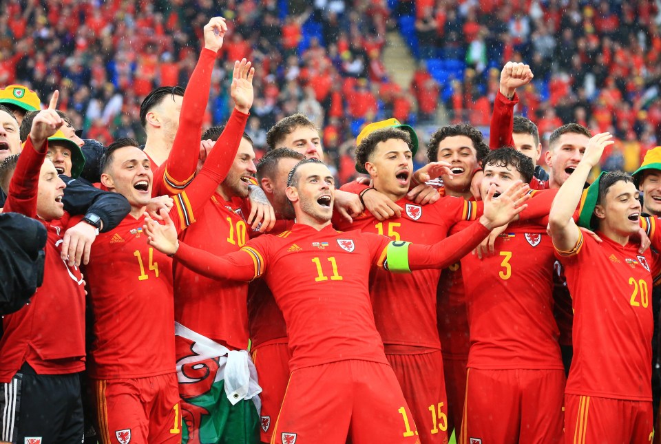 Bale and co helped Wales reach their first World Cup tournament since the 50s