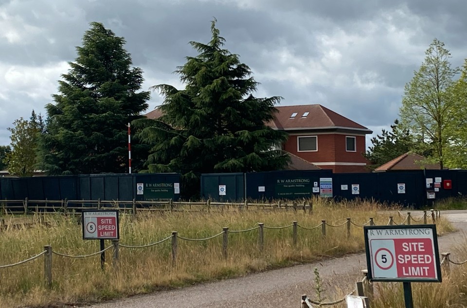 The former Royal estate is still a building site seven years after being demolished