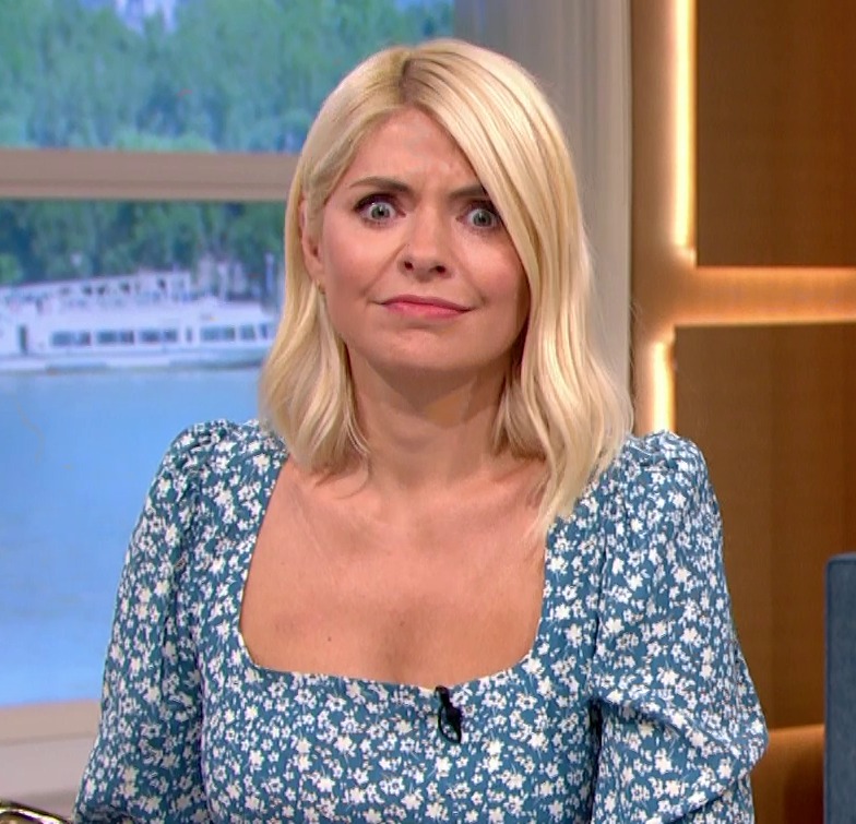 This Morning's Holly Willoughby was shocked by a caller today