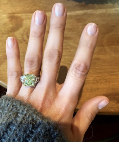 Jennifer Lopez’s ring is thought to be worth as much as £3 million