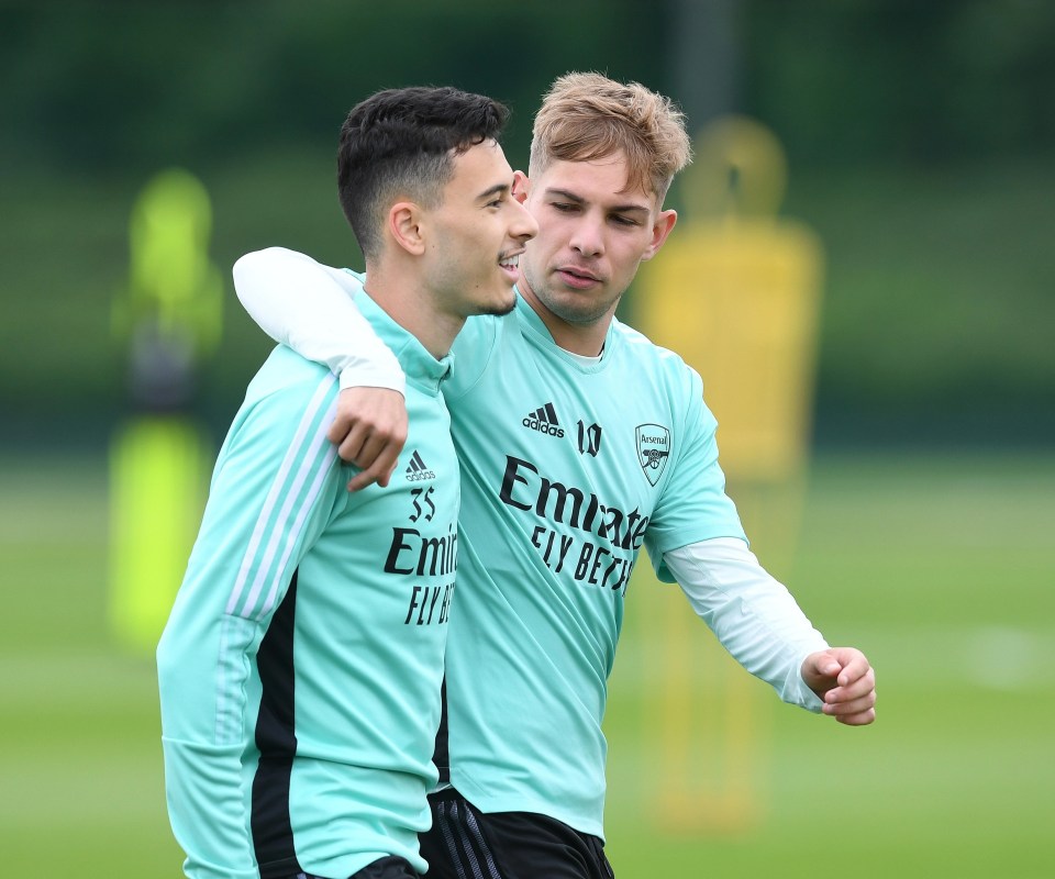 Many Arsenal fans are deeply invested in Gabriel Martinelli and Emile Smith Rowe's progress