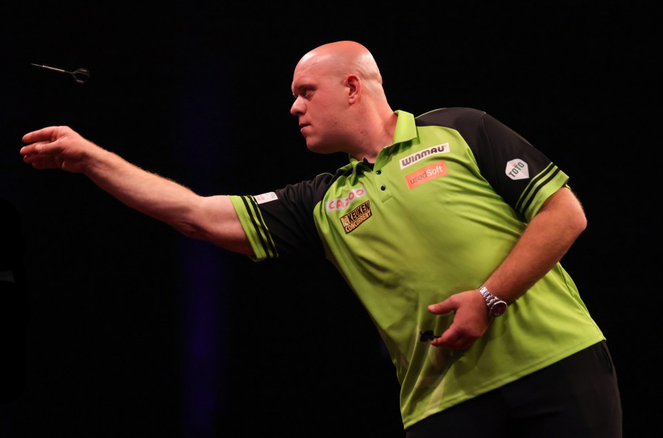 The darts star admits 'there was no choice'