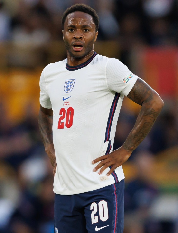 Raheem Sterling is more of a regular starter with England than Man City