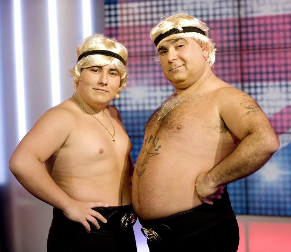 Lagi and Demetri Demetriou came fourth in Britain's Got Talent as father-son dance duo Stavros Flatley