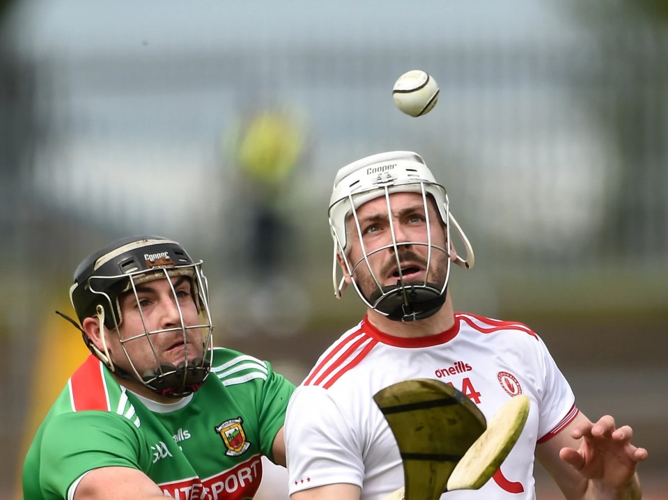 Casey won three league titles with Tyrone