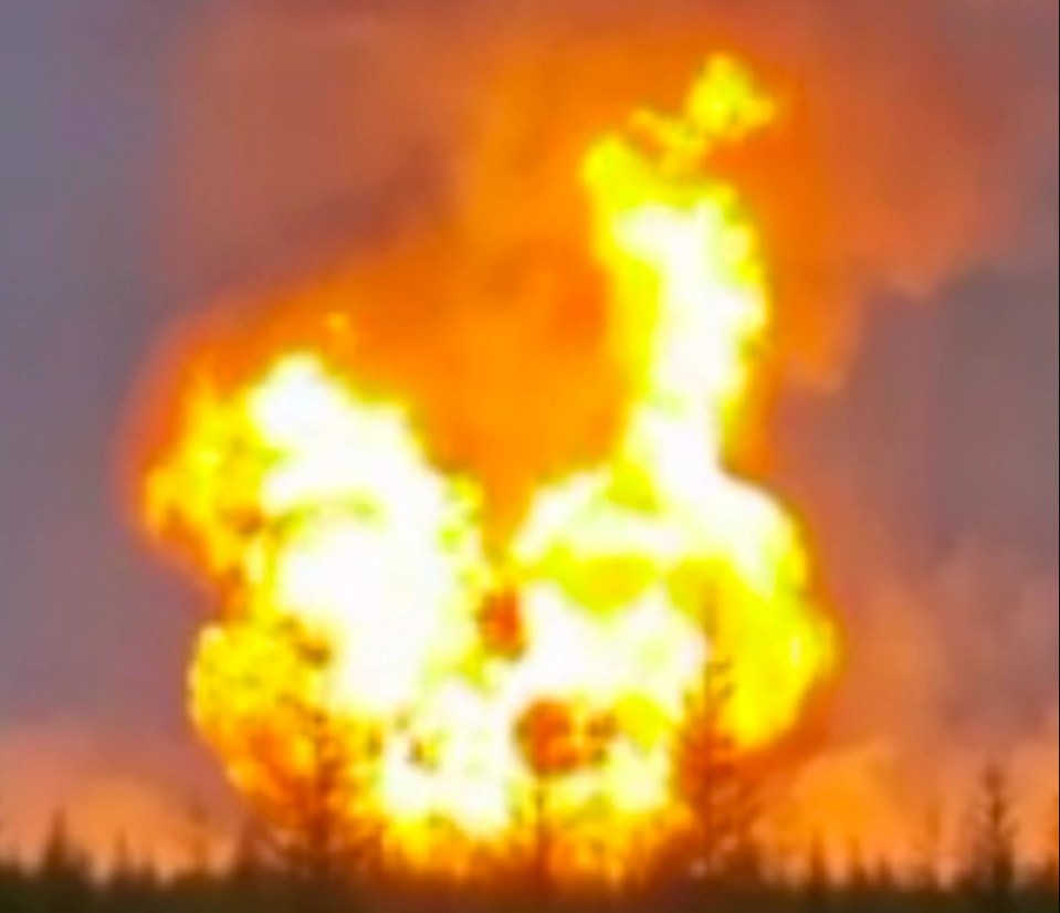 Urengoyskoye deposit, Russia’s largest gas field, mysteriously went up in flames