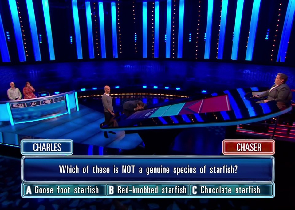 The Chase took a break while host Bradley composed himself