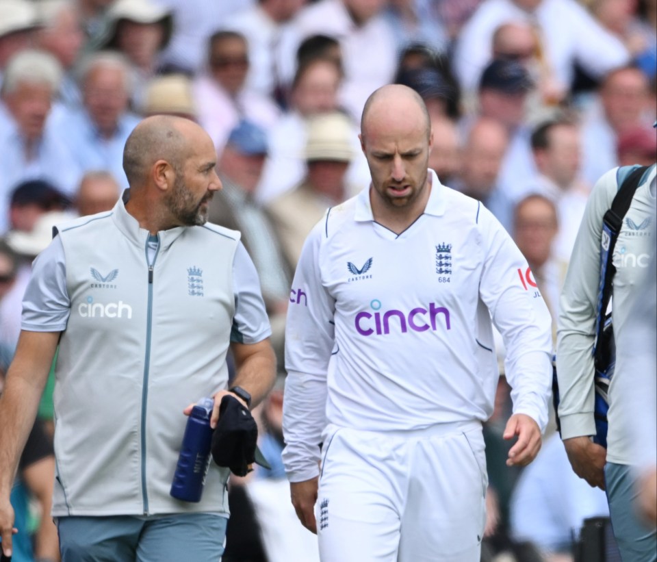 The spin bowler was taken off after showing concussion symptoms