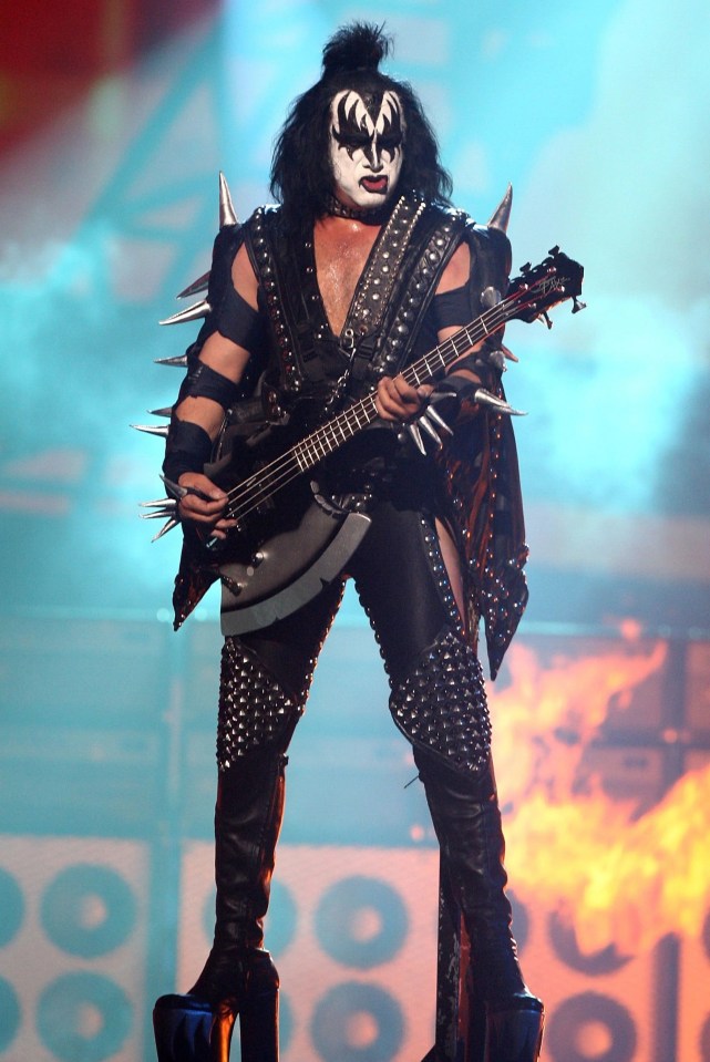 Gene Simmons says he has to be super fit to get around  stage in his heavy boots