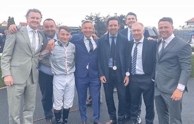 Michael Owen went to Chester Races with some famous friends