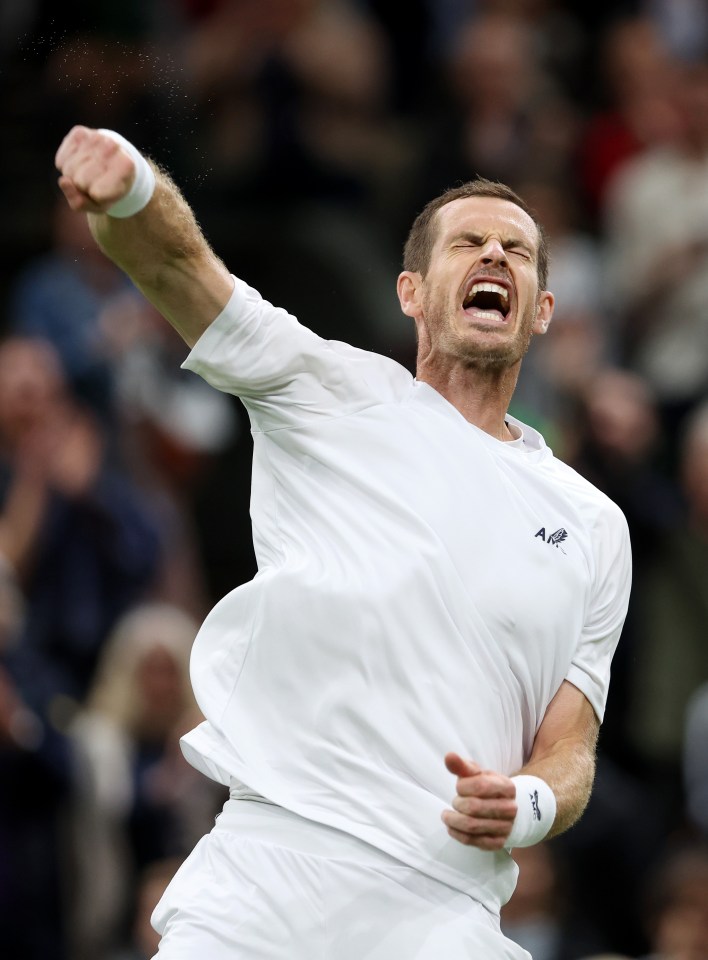 Andy Murray displayed a new shot against James Duckworth