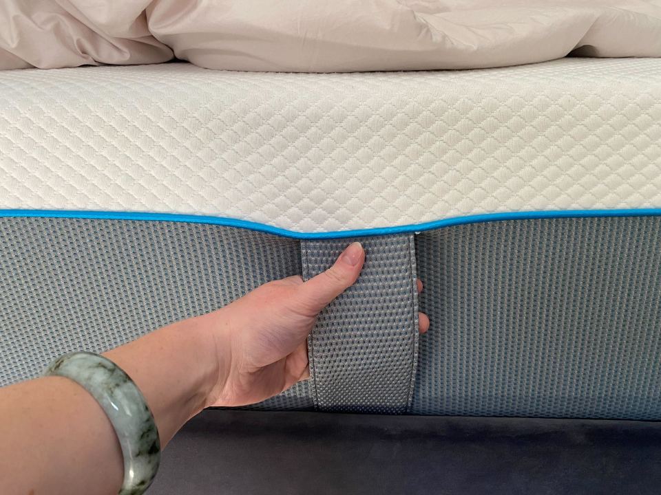 There are four handles for turning your mattress