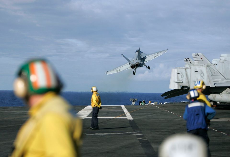 The RIMPAC naval exercises south of the island of Oahu, Hawaii in 2010