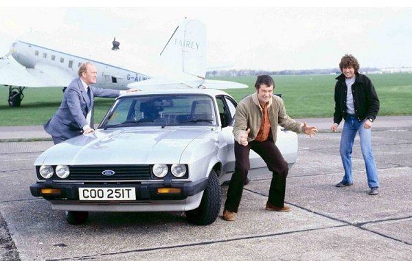 It was followed by the Ford Capri from The Professionals