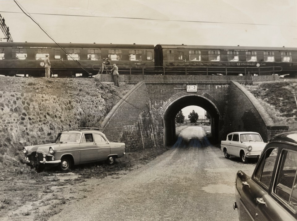 Railway Bridge - the site of the Great Train Robbery