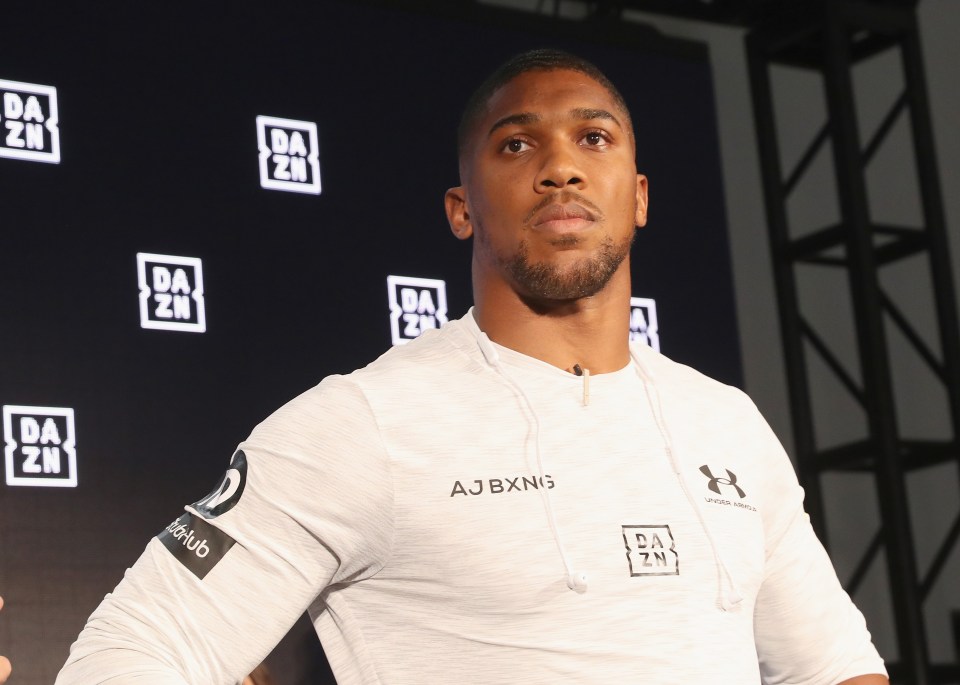 Anthony Joshua has left Sky Sports to sign with rivals DAZN