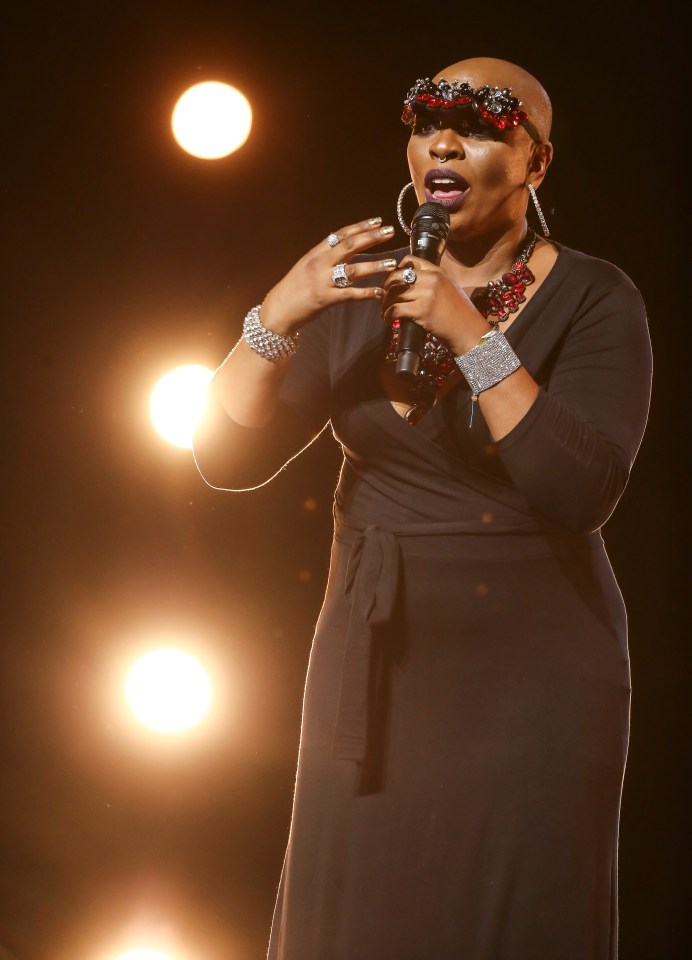 Janice Robinson sang her hit 90s dance track Dreamer on The X Factor