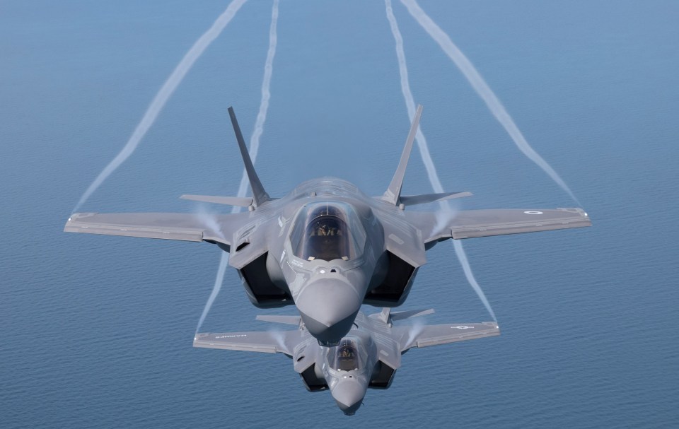 Two more squadrons of F-35 jets will be deployed to the UK