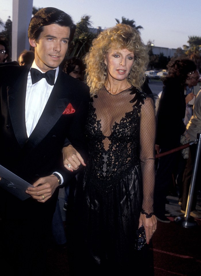 The Mamma Mia star with his first wife Cassandra Harris