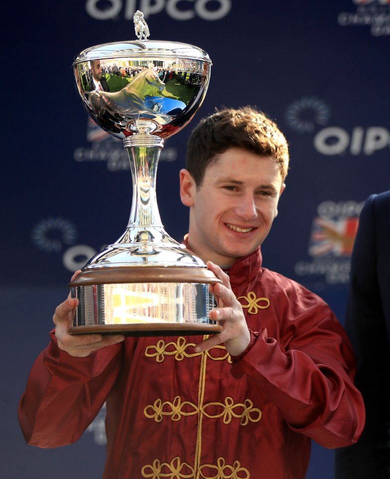 The three-time champion jockey is currently banned from racing until February 2023