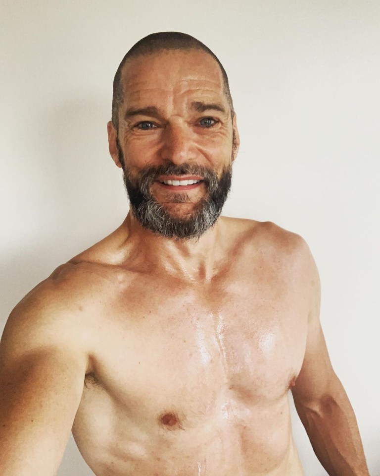 The First Dates host maintains his impressive physique with 300 press-ups every day