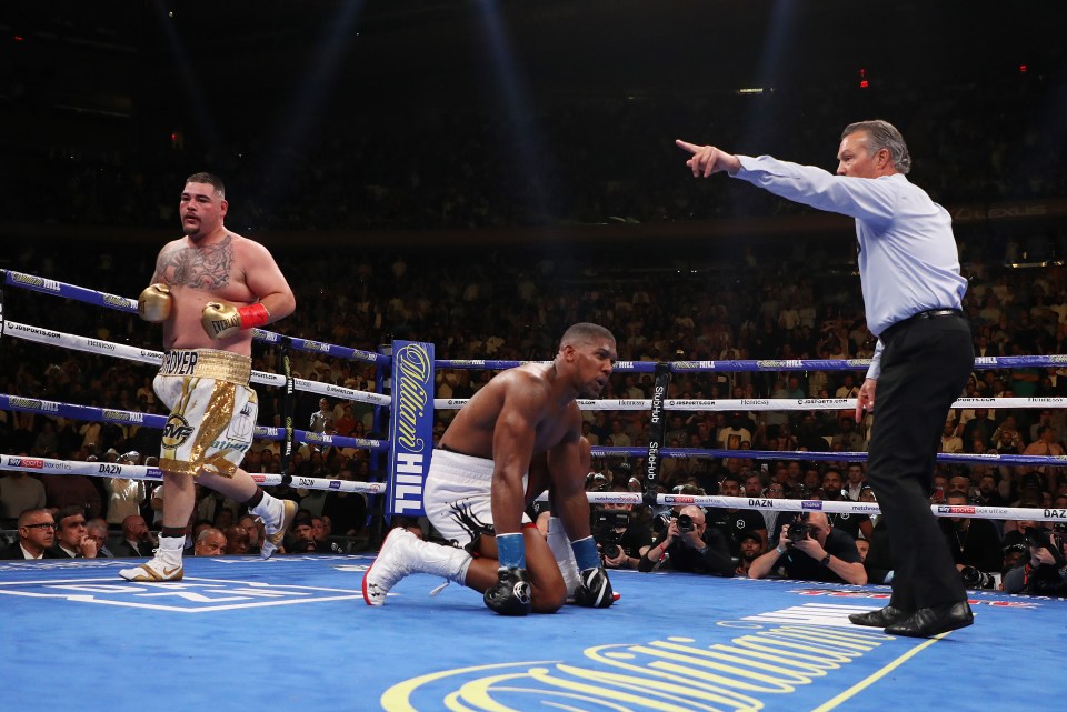 Andy Ruiz Jr beat Anthony Joshua in June 2019