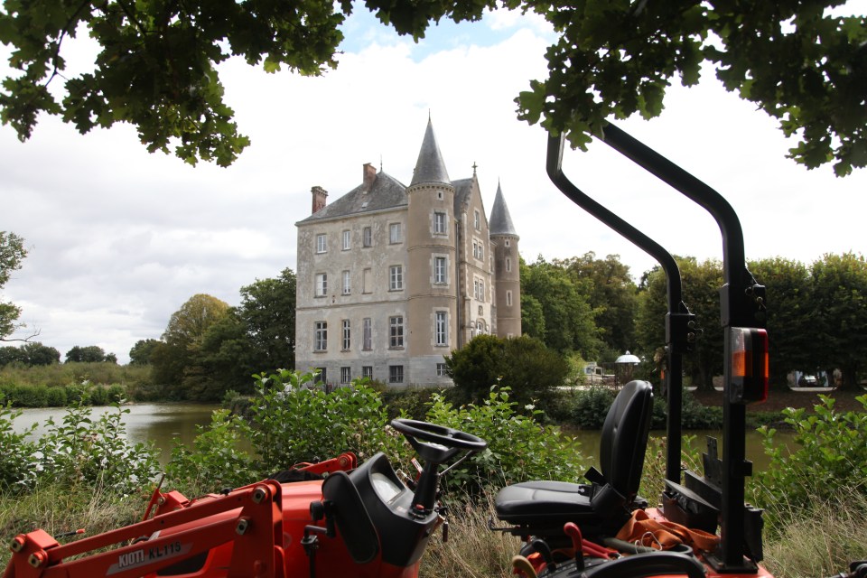 The couple have spent years restoring their impressive home