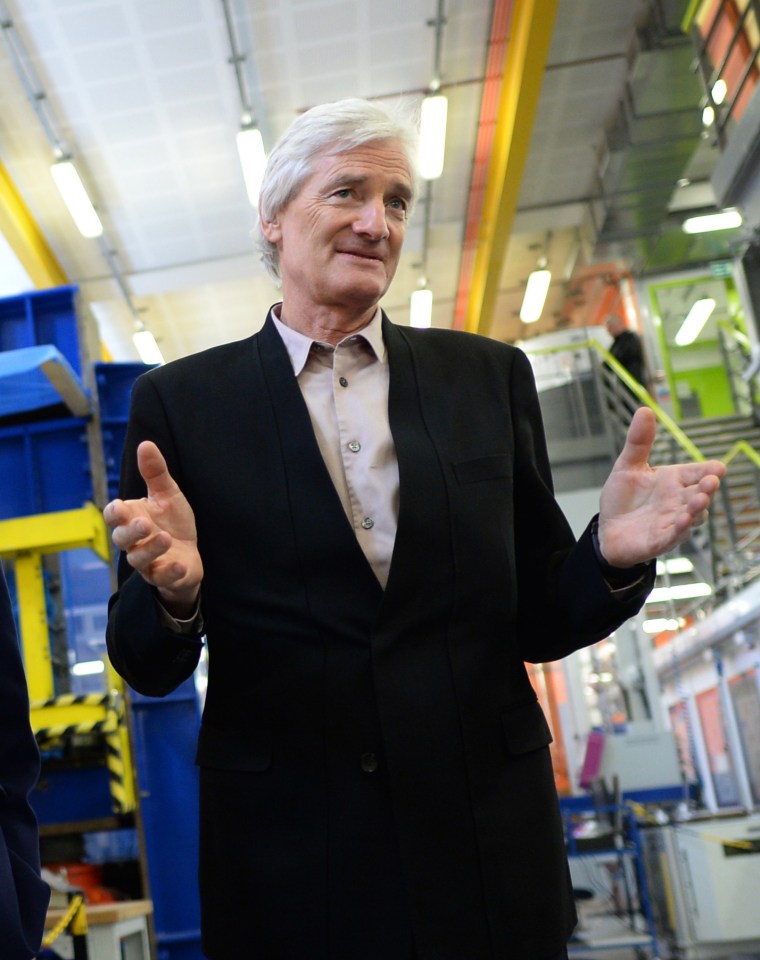 Billionaire inventor Sir James Dyson insisted Brexit will 'work out'