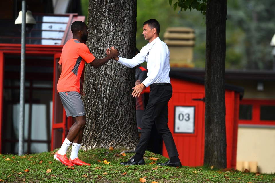 Tomori has been learning from the likes of legend Paolo Maldini at Milan