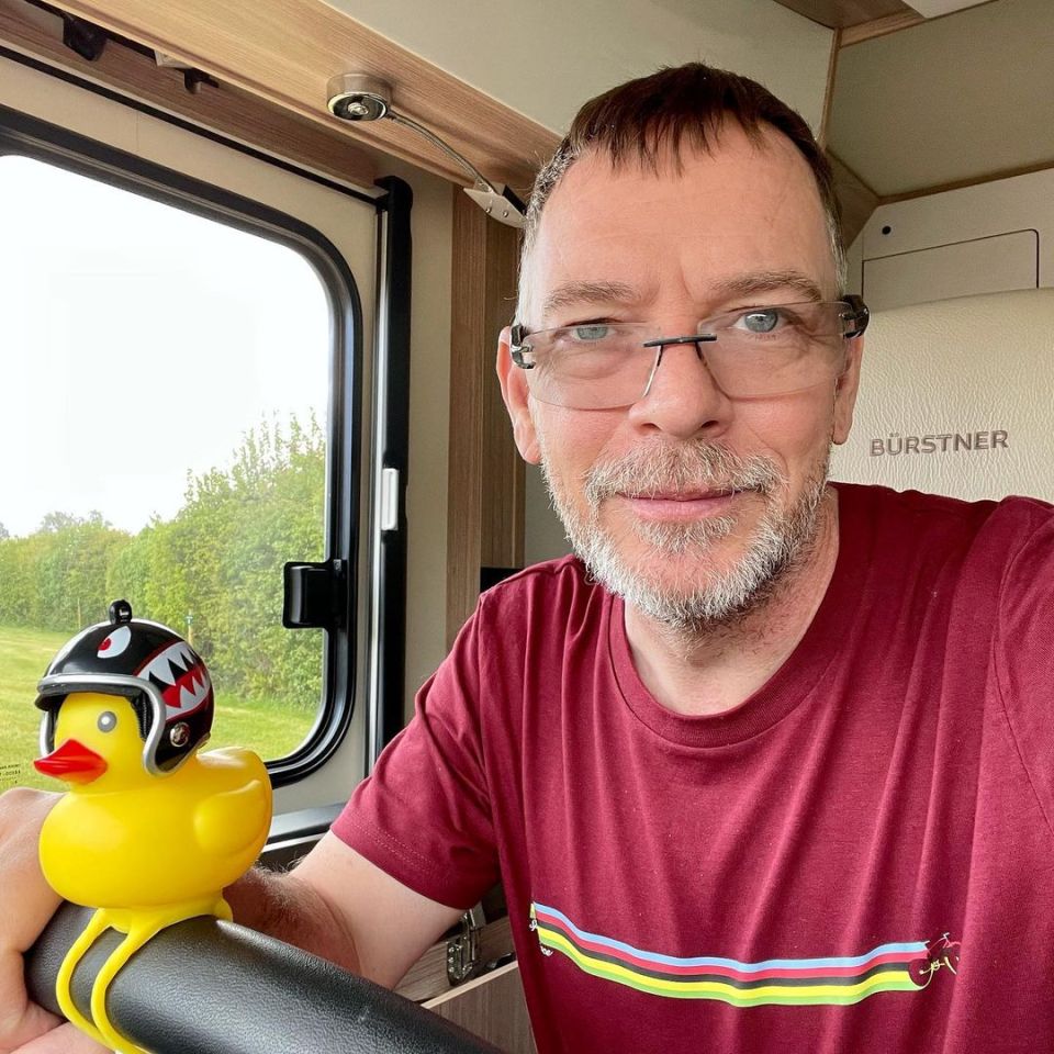 Eastenders star Adam Woodyatt has revealed he is permanently living in his motorhome — because he loves it so much