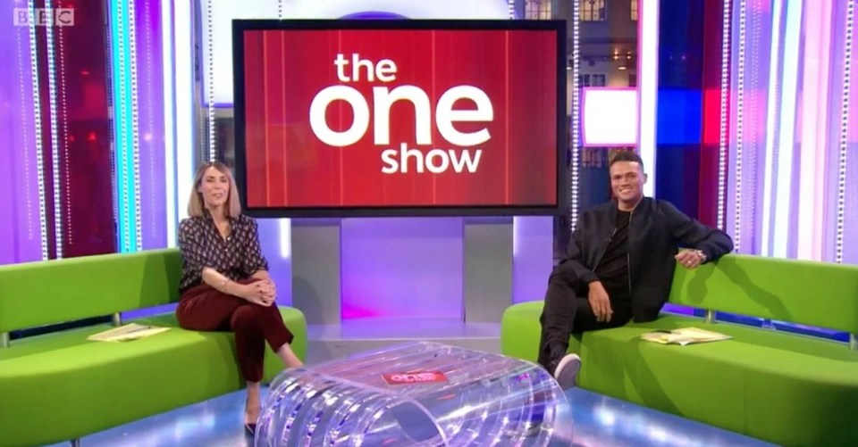 The ex-Prem footballer is now a presenter on The One Show on BBC