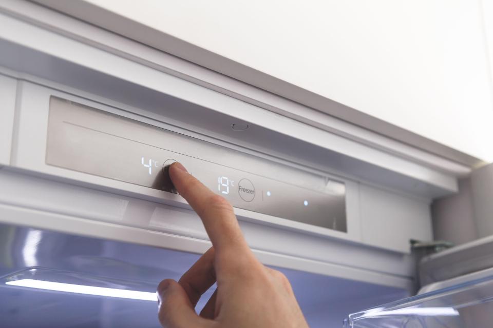 Setting your fridge and freezer to the correct temperature will reduce costs