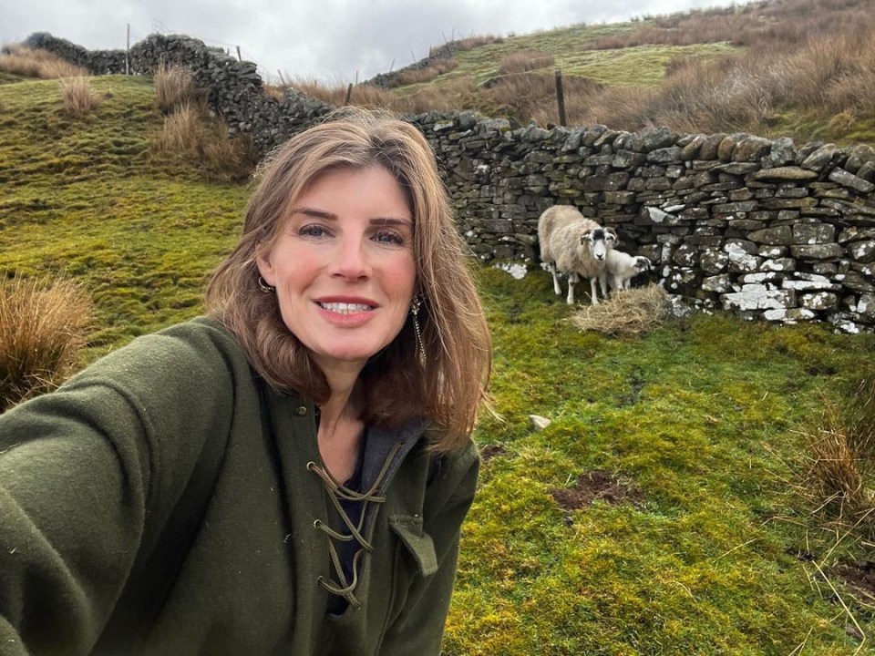 The Our Yorkshire Farm star revealed she had been contacted during an appearance at a literary festival