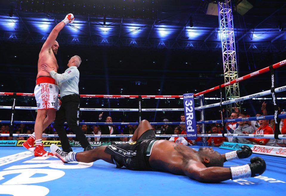 Tyson Fury retired after knocking out Dillian Whyte