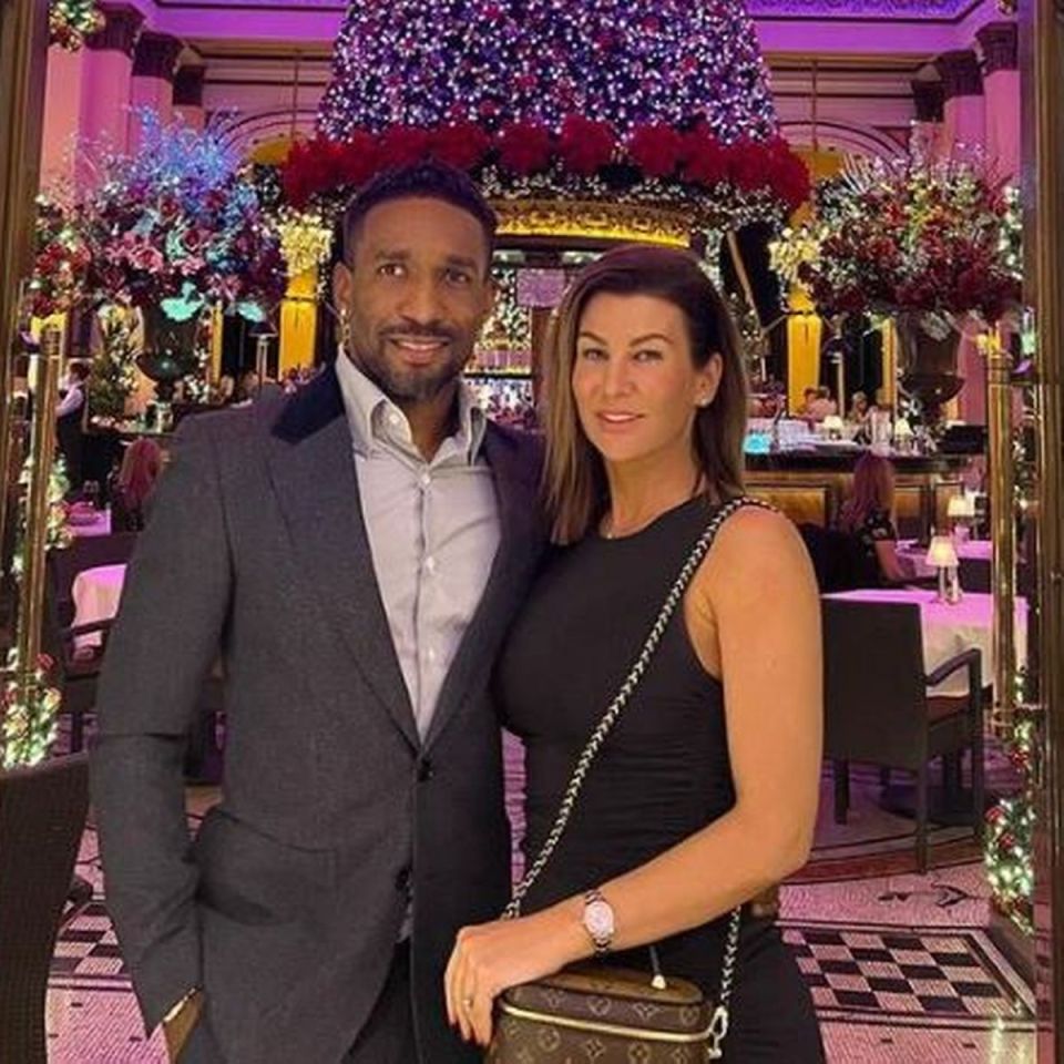 Ex-Sunderland and Rangers hero Jermain Defoe has wed Donna Tierney