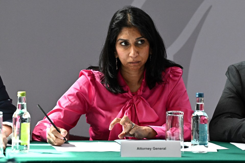 Attorney General Suella Braverman accused the BBC of always seeing Britain as the bad guys and Brussels as honest