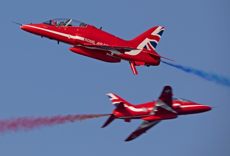 The Royal Family will gather on the balcony of Buckingham Palace to watch the flypast on Thursday